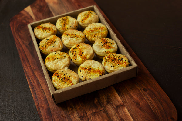 Curried Cauliflower & Pea Pies - 12 Pack (Frozen)