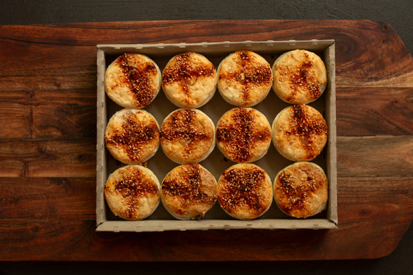 Chicken, Leek & Swiss Cheese Party Pies - 12 Pack (Frozen)